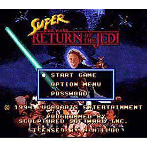 Super Star Wars: El Regreso del Jedi - Juego de SNES (Retro Fam)