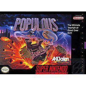 Populous - Juego de SNES (Retro Fam)