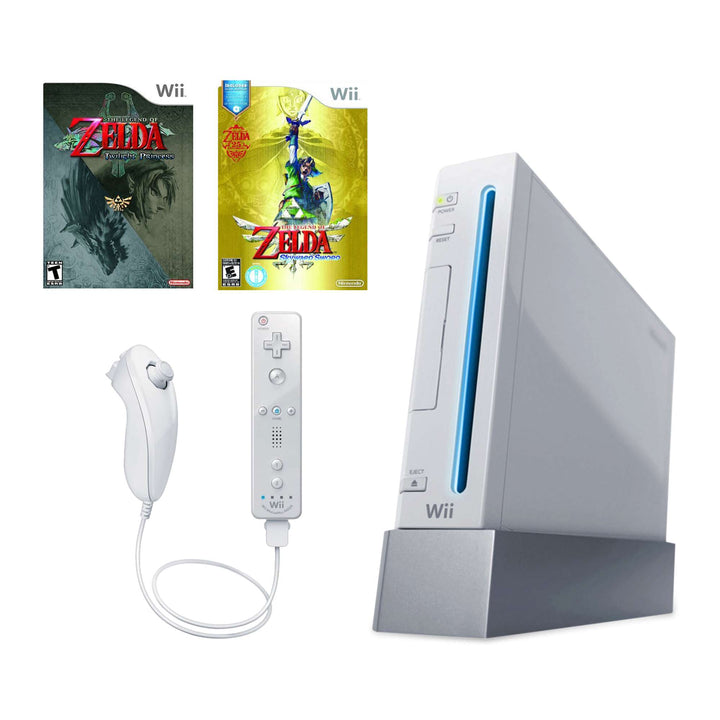 Consola Wii: Zelda Twilight Princess y Skyward Sword