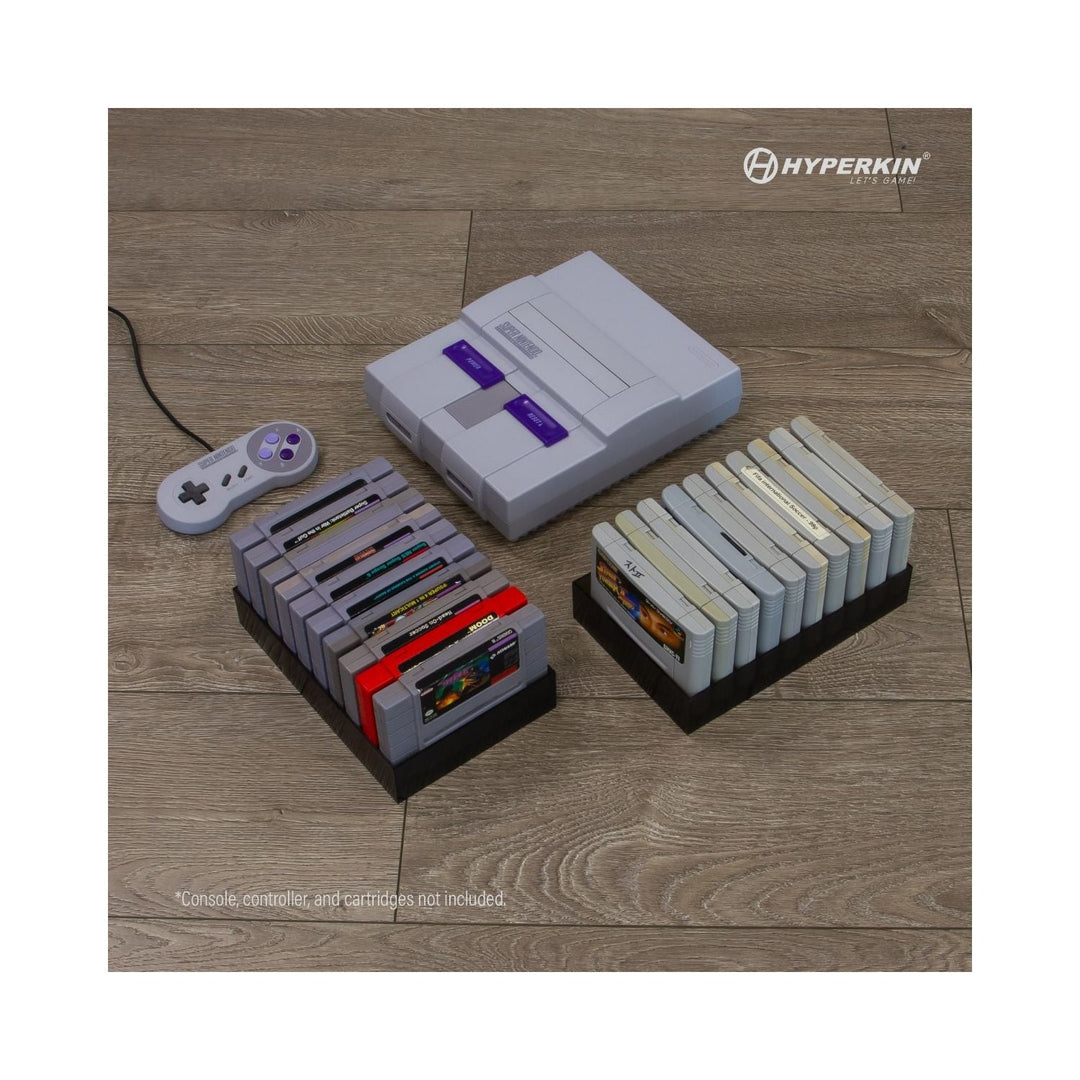 Soporte de almacenamiento para 10 cartuchos (paquete de 2) (Retro Fam)