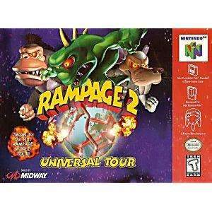 Rampage 2: Universal Tour - Juego de N64 (Retro Fam)