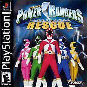 Power Rangers Lightspeed Rescue - Juego de PS1 (Retro Fam)