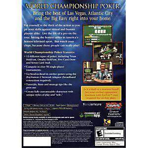 Campeonato Mundial de Póker - Juego de PS2 (Retro Fam)