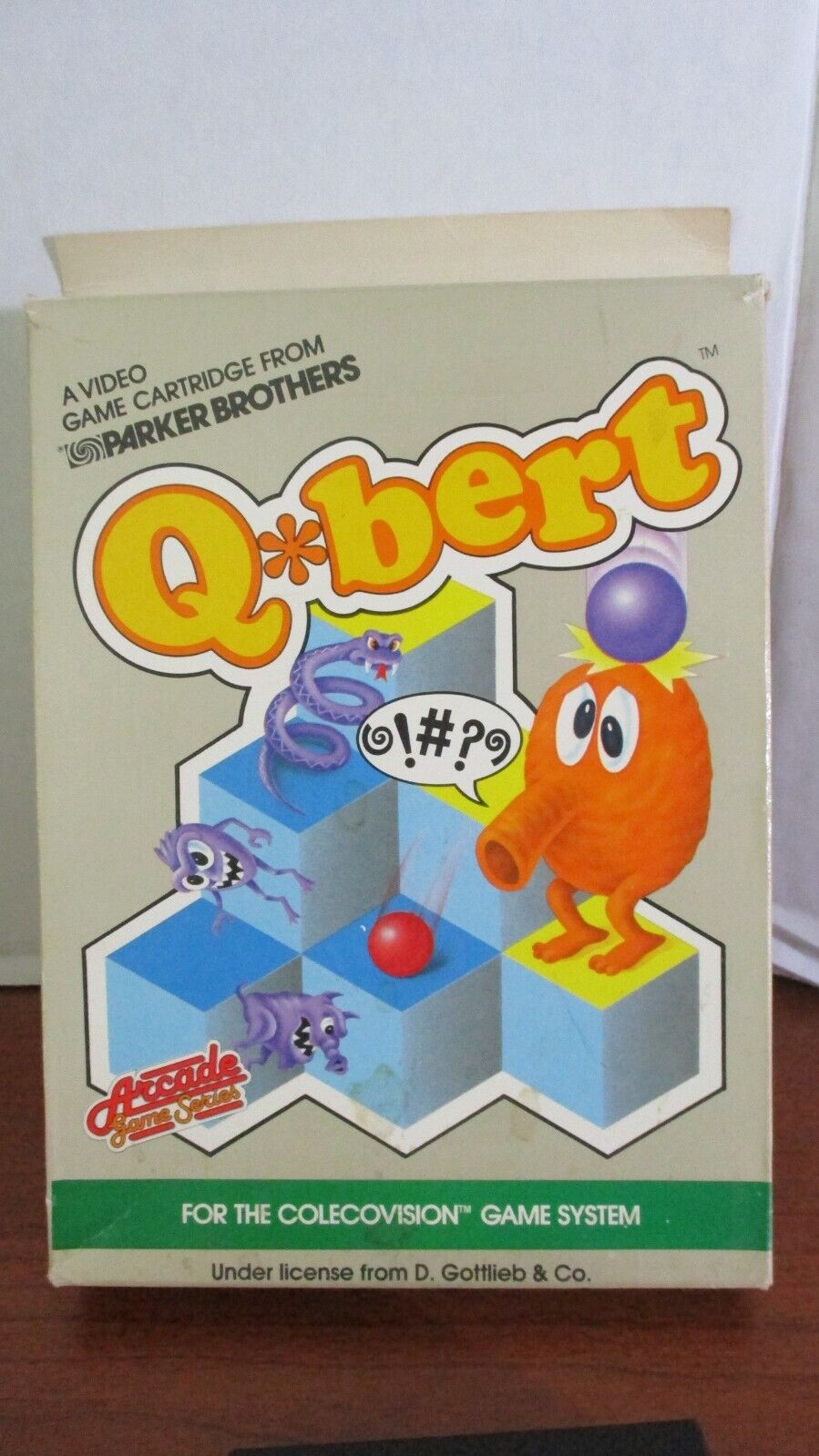 Q*Bert's Qubes - Juego de Colecovision (Retro Fam)