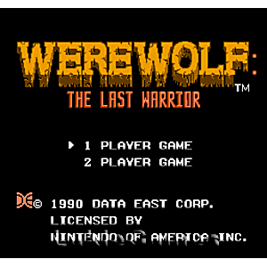 Hombre lobo - Juego de NES (Retro Fam)