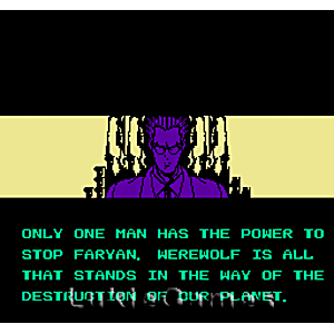 Hombre lobo - Juego de NES (Retro Fam)